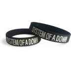 PULSERA SYSTEM OF A DOWN Silicona flexible de Alta Calidad